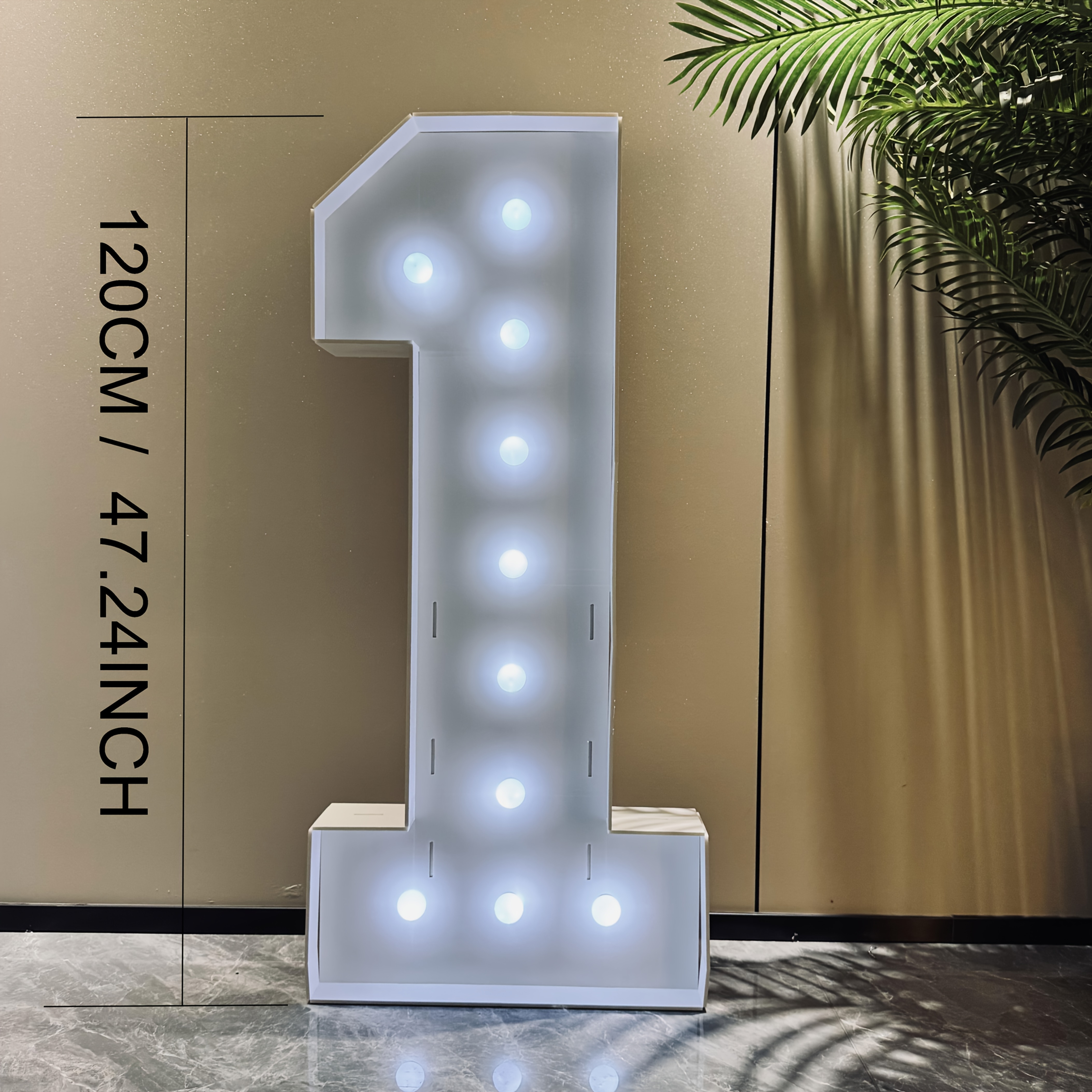 4-Foot Self-Illuminating LED N - Event & Party Supply avaliação e preço
