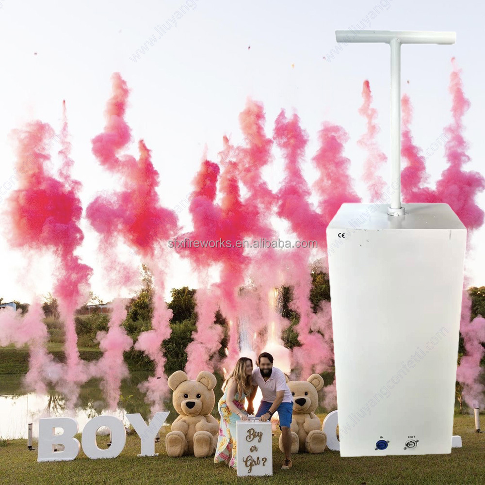 Electric Gender Reveal Smoke B - Confetti Cannon Tube avaliação e preço