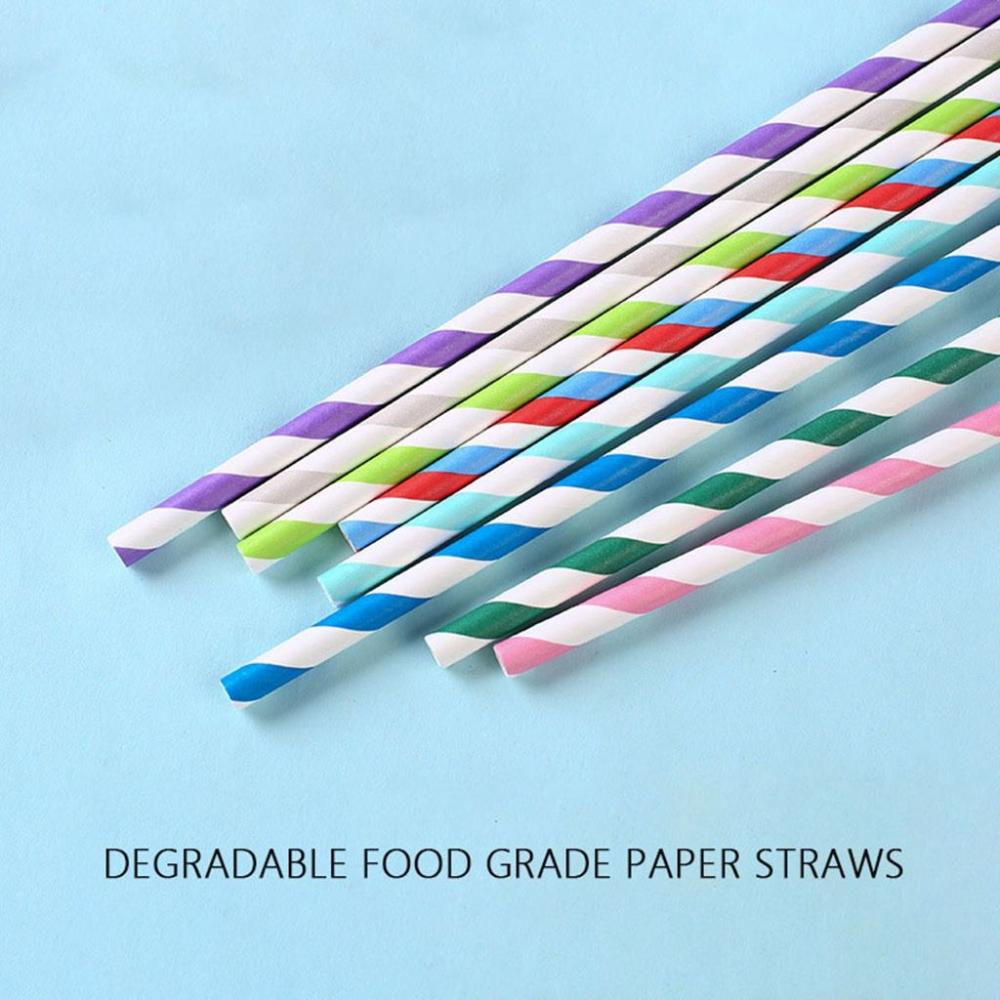 Colorful Stripe Pattern for We - Paper Straw Color avaliação e preço