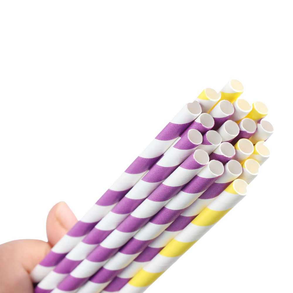Colorful Stripe Pattern for We - Paper Straw Color avaliação e preço