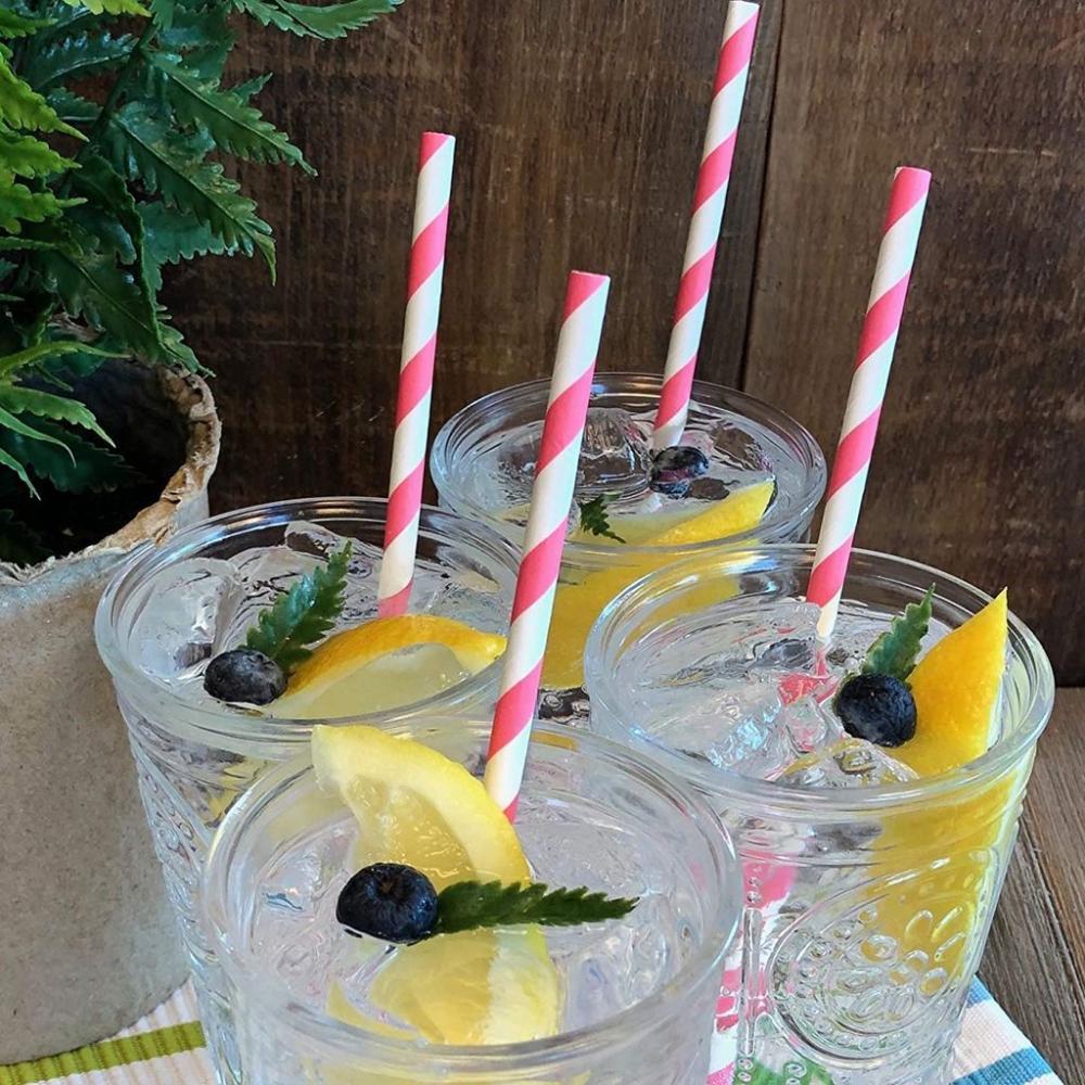 Colorful Stripe Pattern for We - Paper Straw Color avaliação e preço