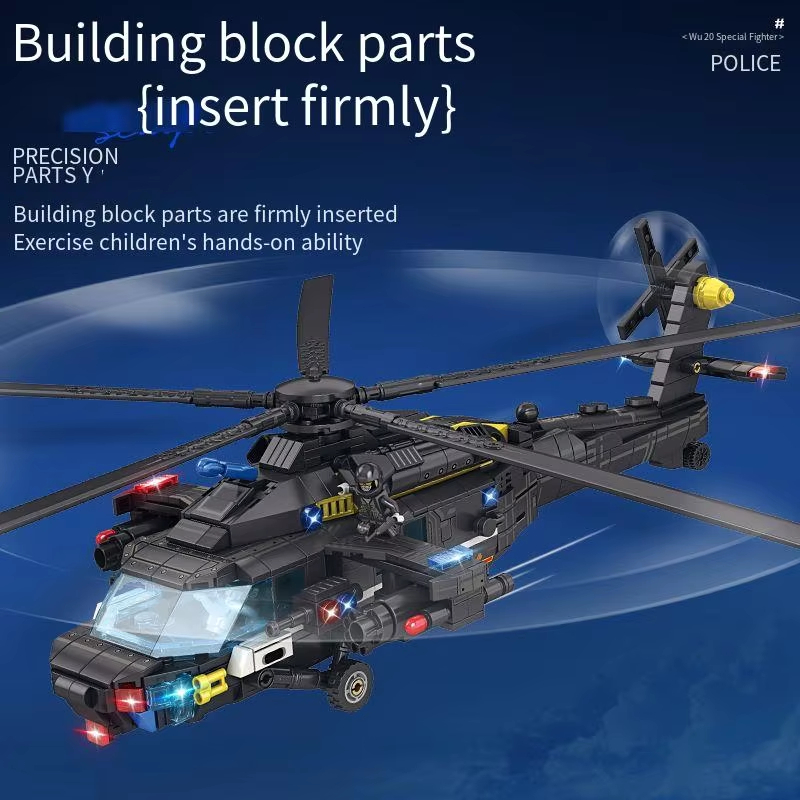 898PCS Military Helicopter Z-2 - Event Z avaliação e preço