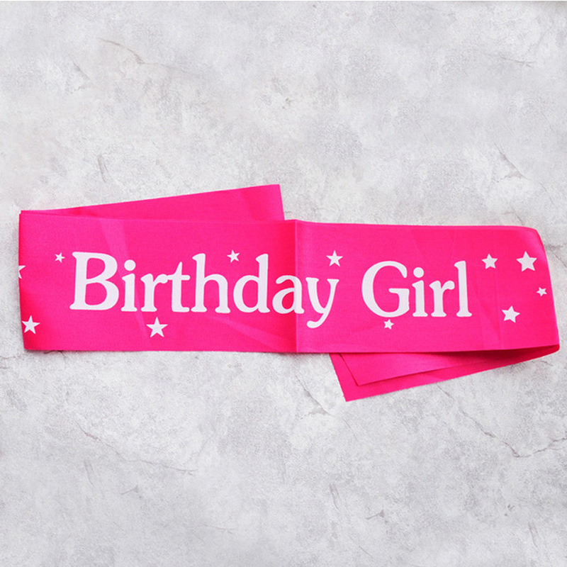 Birthday Girl Ribbons Shoulder - Birthday Sash Glitter avaliação e preço