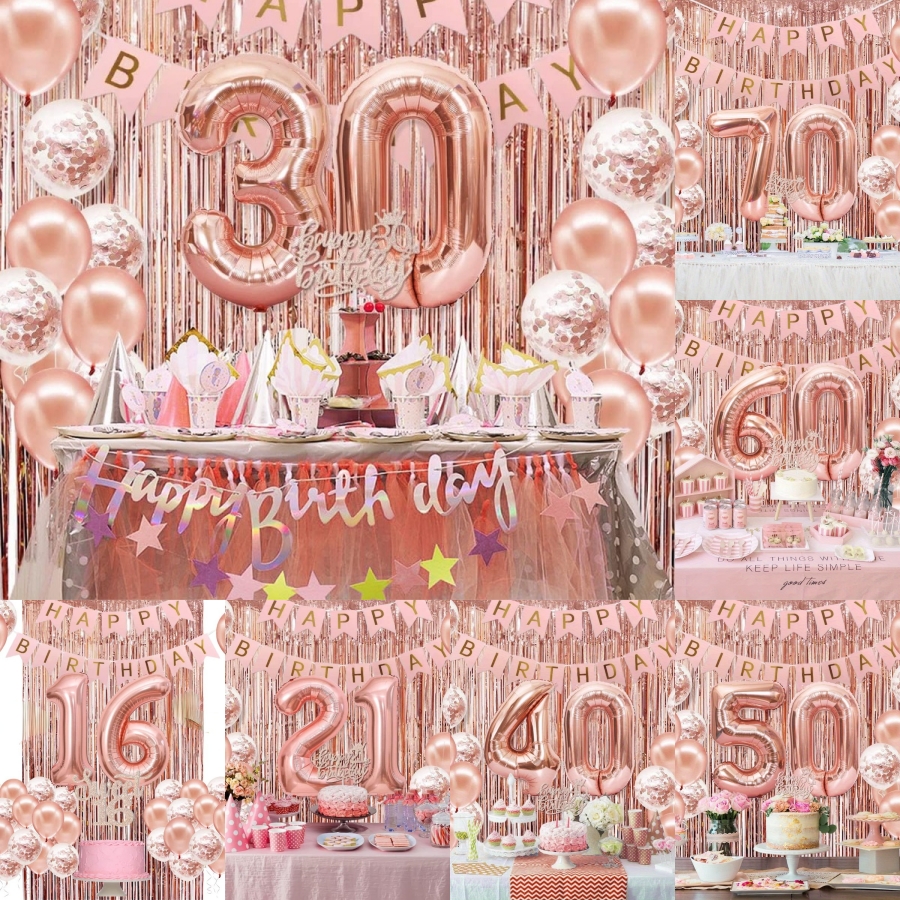 58Pc/Set 40-Inch Number Foil B - Party Banner Gold avaliação e preço