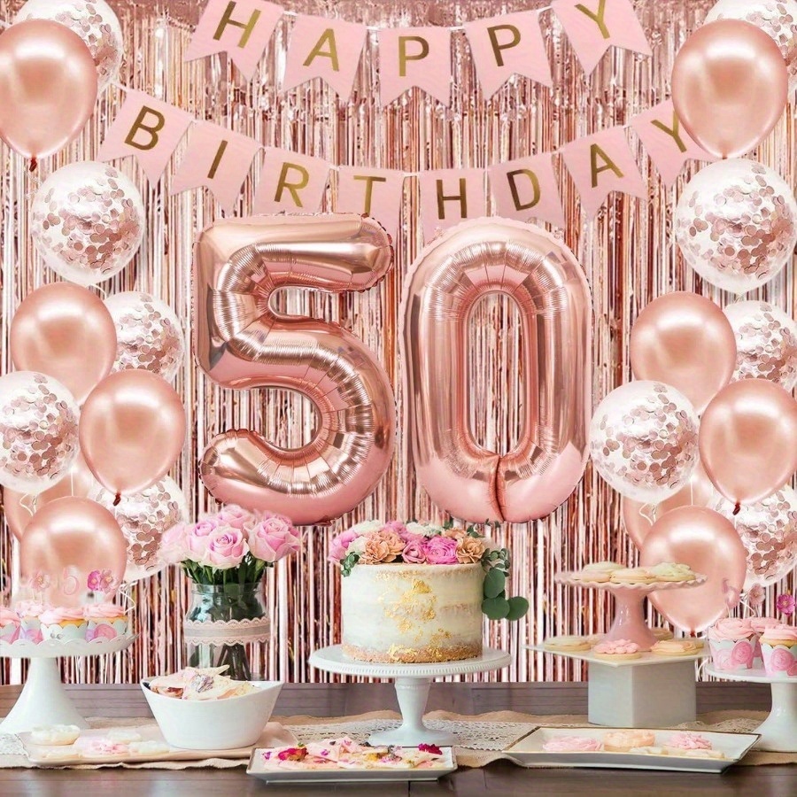 58Pc/Set 40-Inch Number Foil B - Party Banner Gold avaliação e preço