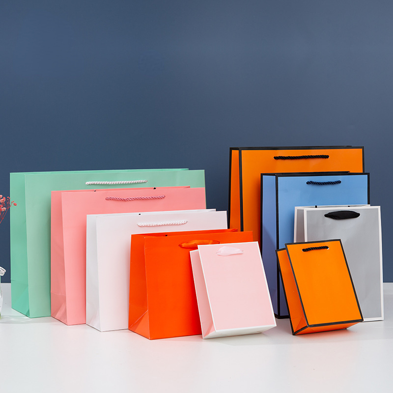 1pc/lot Solid Color Gift Carry - Event Party Shop avaliação e preço