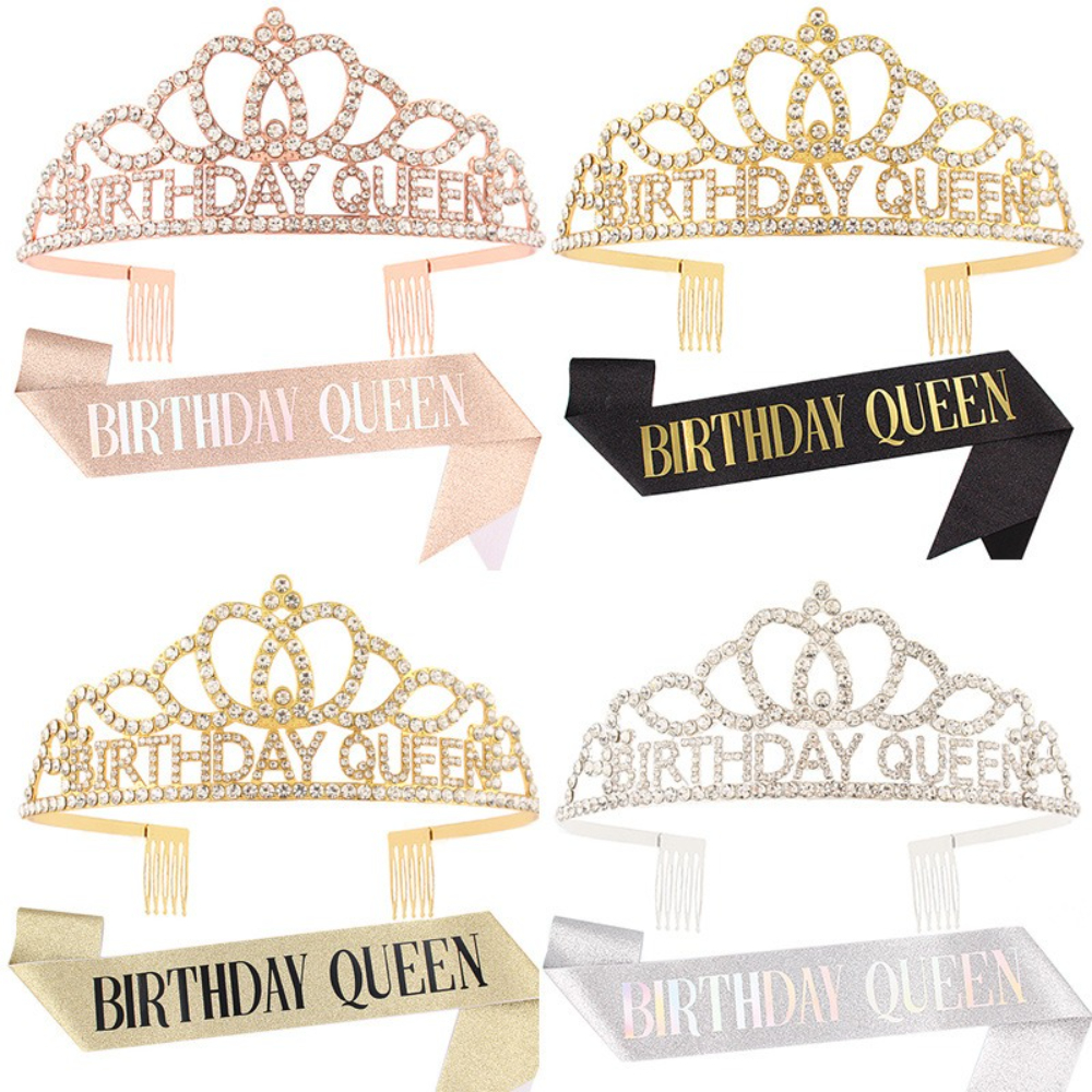 Rose Gold Glitter Birthday Que - Birthday Sash Glitter avaliação e preço