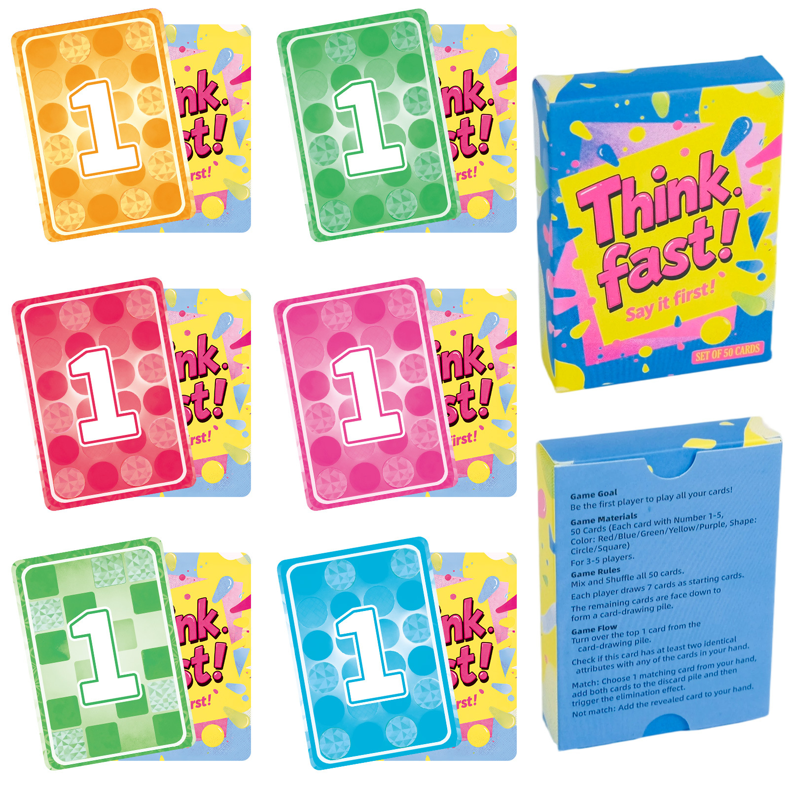1 Box Quick Thinking Number Pu - Event Party Box avaliação e preço