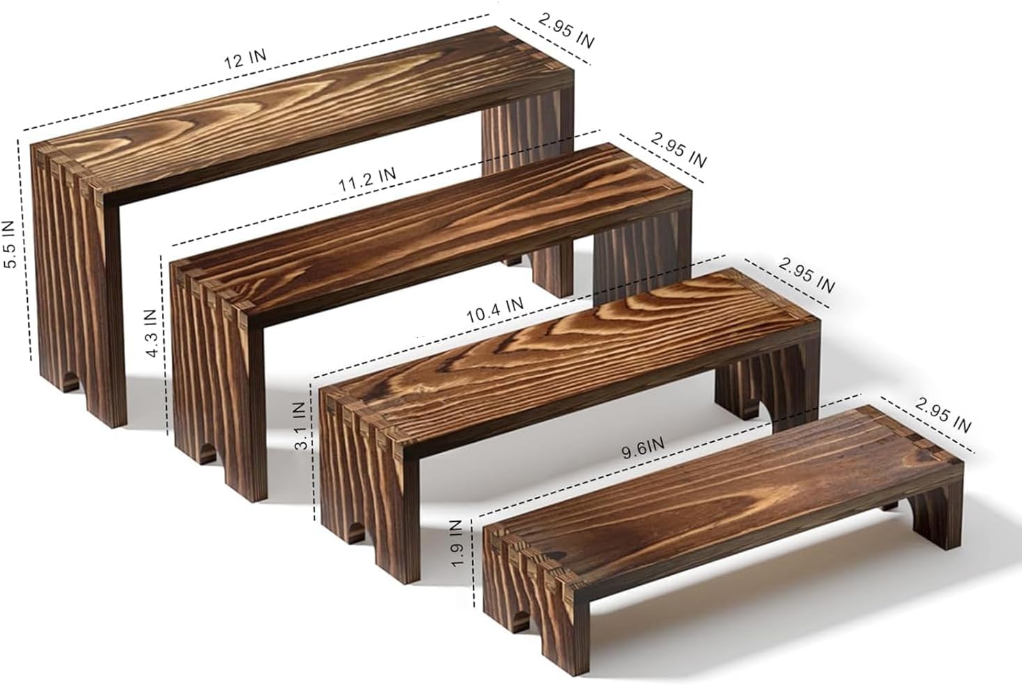 2 Tier Wooden Cupcake Stand Se - Cupcake Stand Tier avaliação e preço