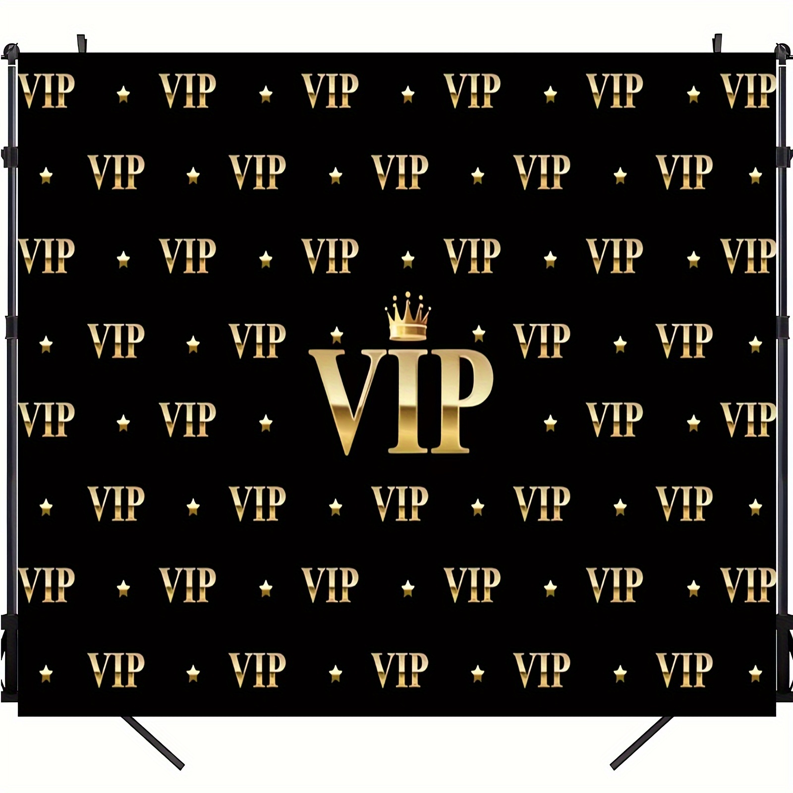 VIP Royal Crown Black Gold Tap - Party Banner Gold avaliação e preço