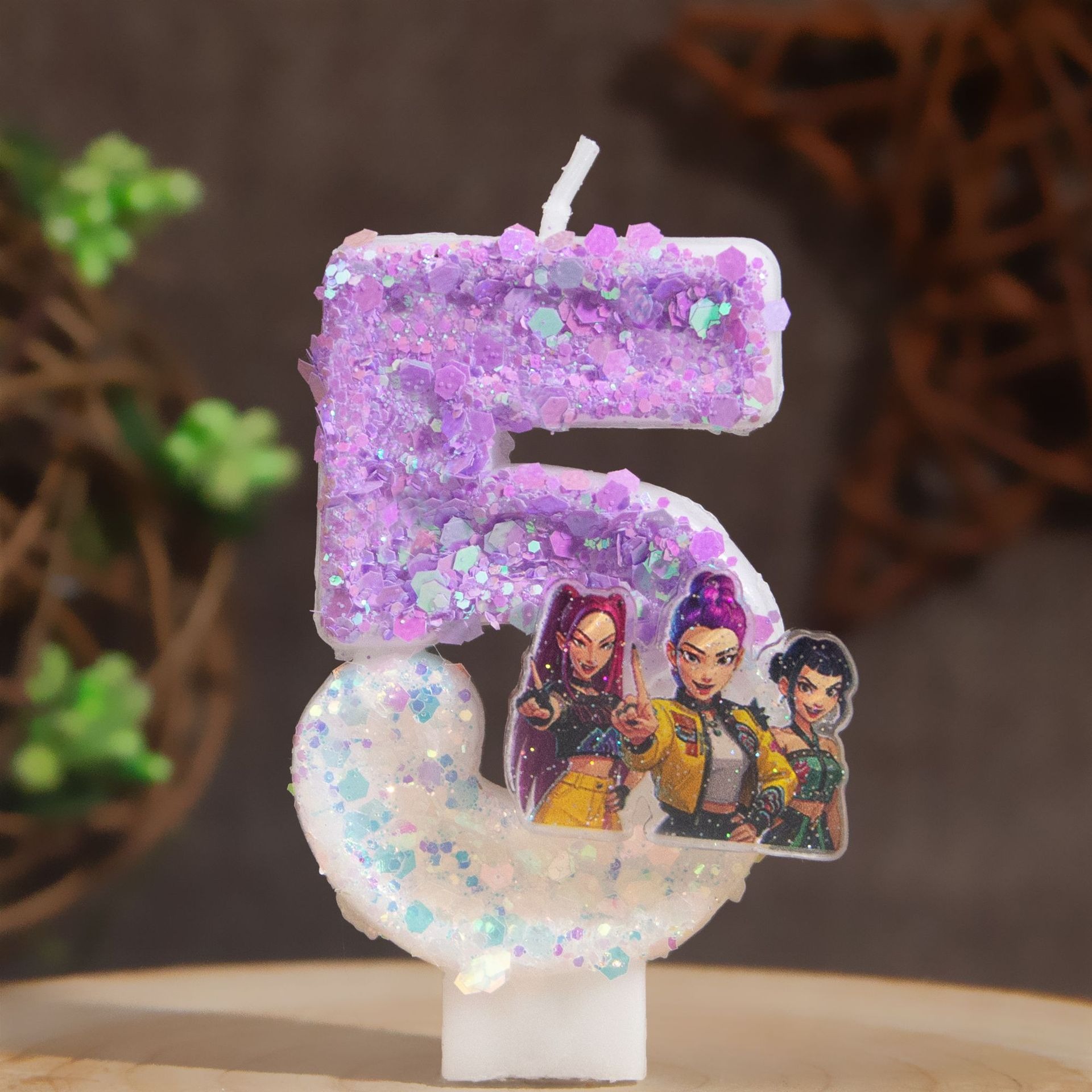 Cartoon 1-9 Birthday Candles,  - Event Party Shop avaliação e preço
