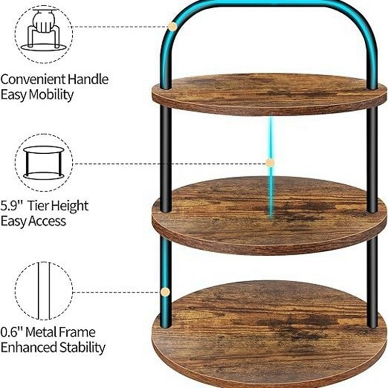 ABLN-Wooden Cupcake Stand Dess - Cupcake Stand Tier avaliação e preço