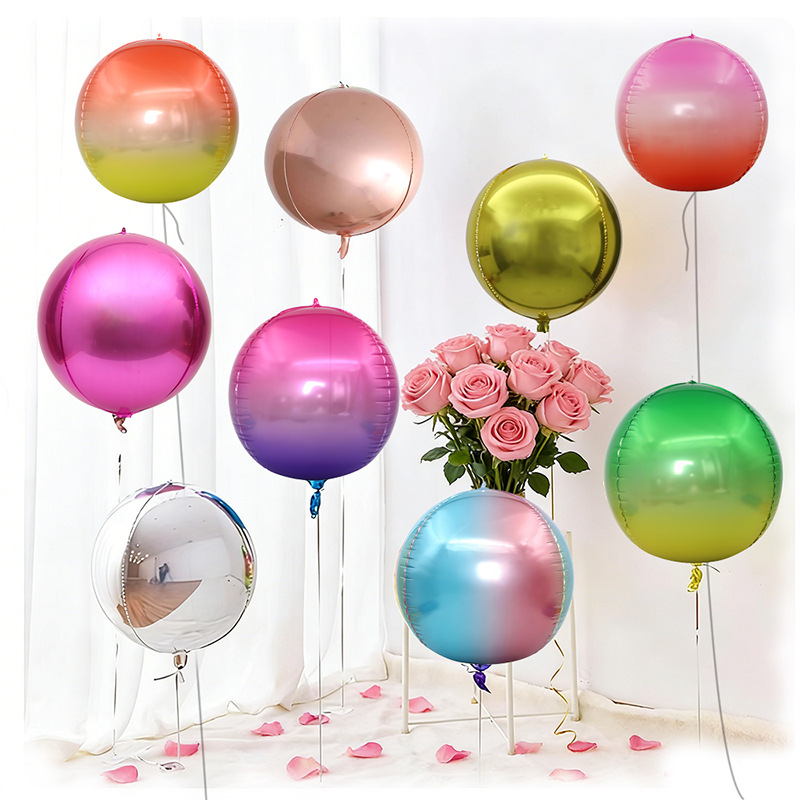 5pcs 10 18 22 Inch 4D Round Me - Party Event Supply Store avaliação e preço