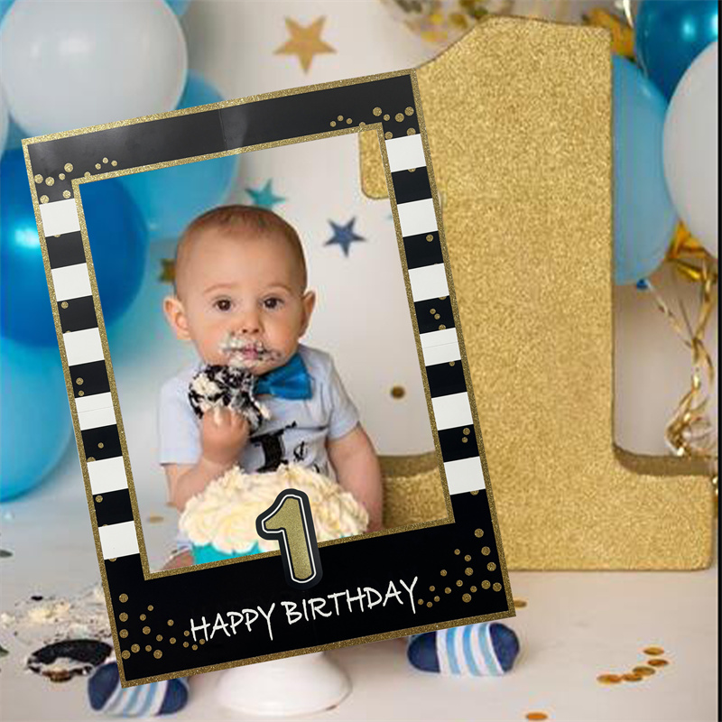 1Pcs 1-30 Year Old Photo Booth - Photo Booth Frame avaliação e preço