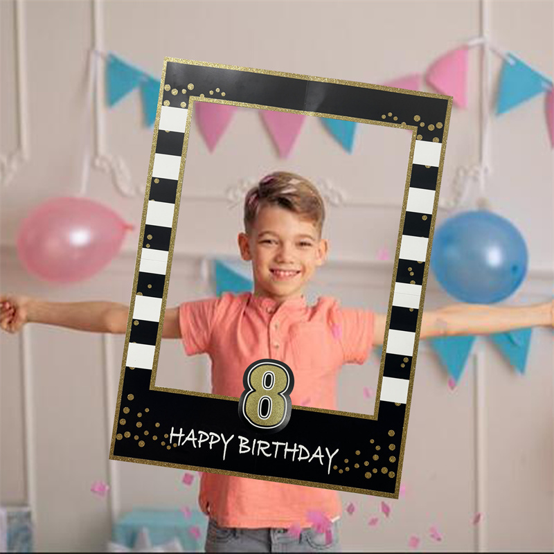 1Pcs 1-30 Year Old Photo Booth - Photo Booth Frame avaliação e preço