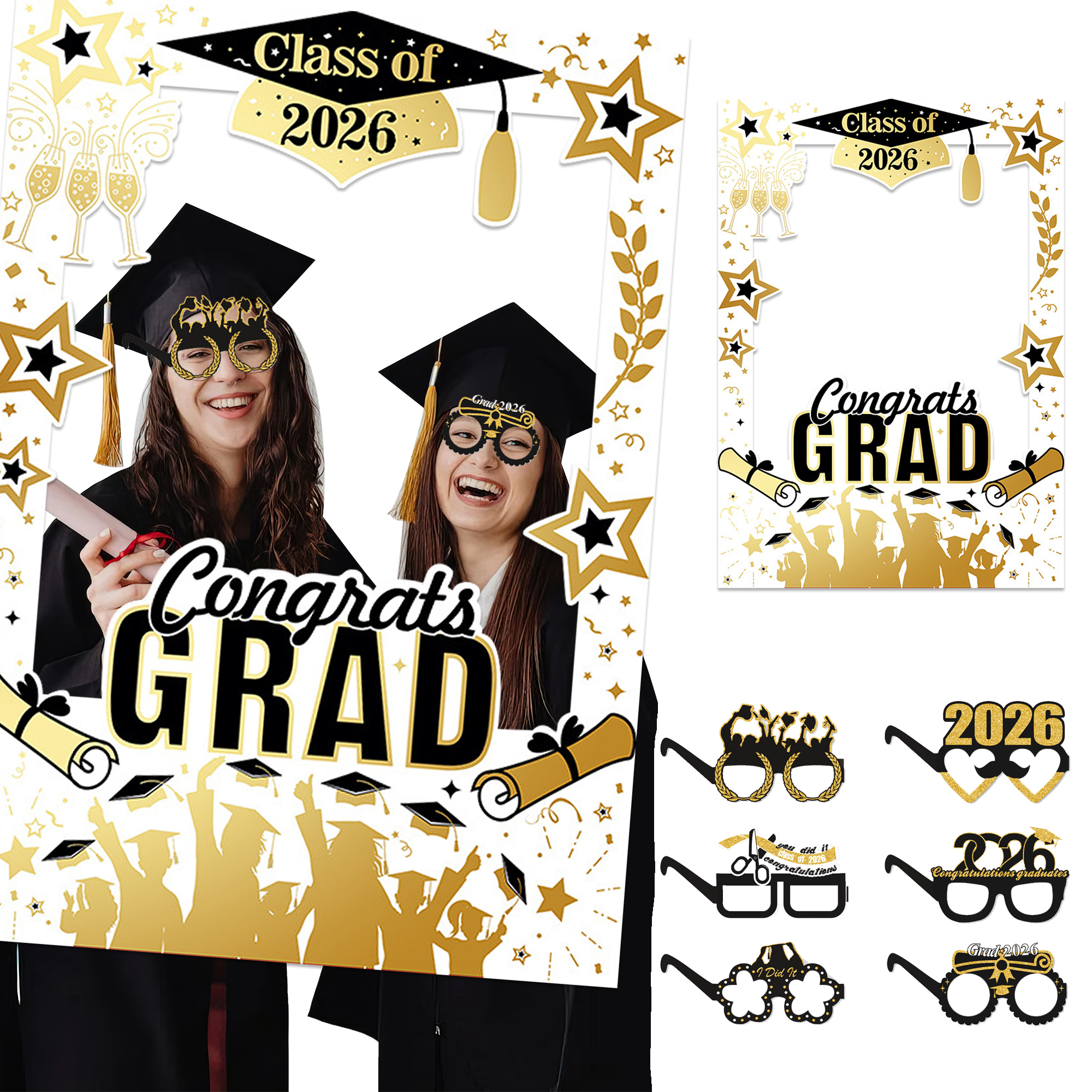 Class of 2026 Graduation Photo - Photo Booth Frame avaliação e preço