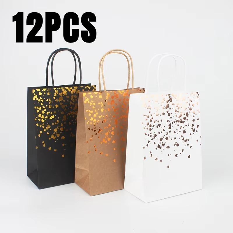12PCS Black Brown White Bronzi - Event Party Shop avaliação e preço