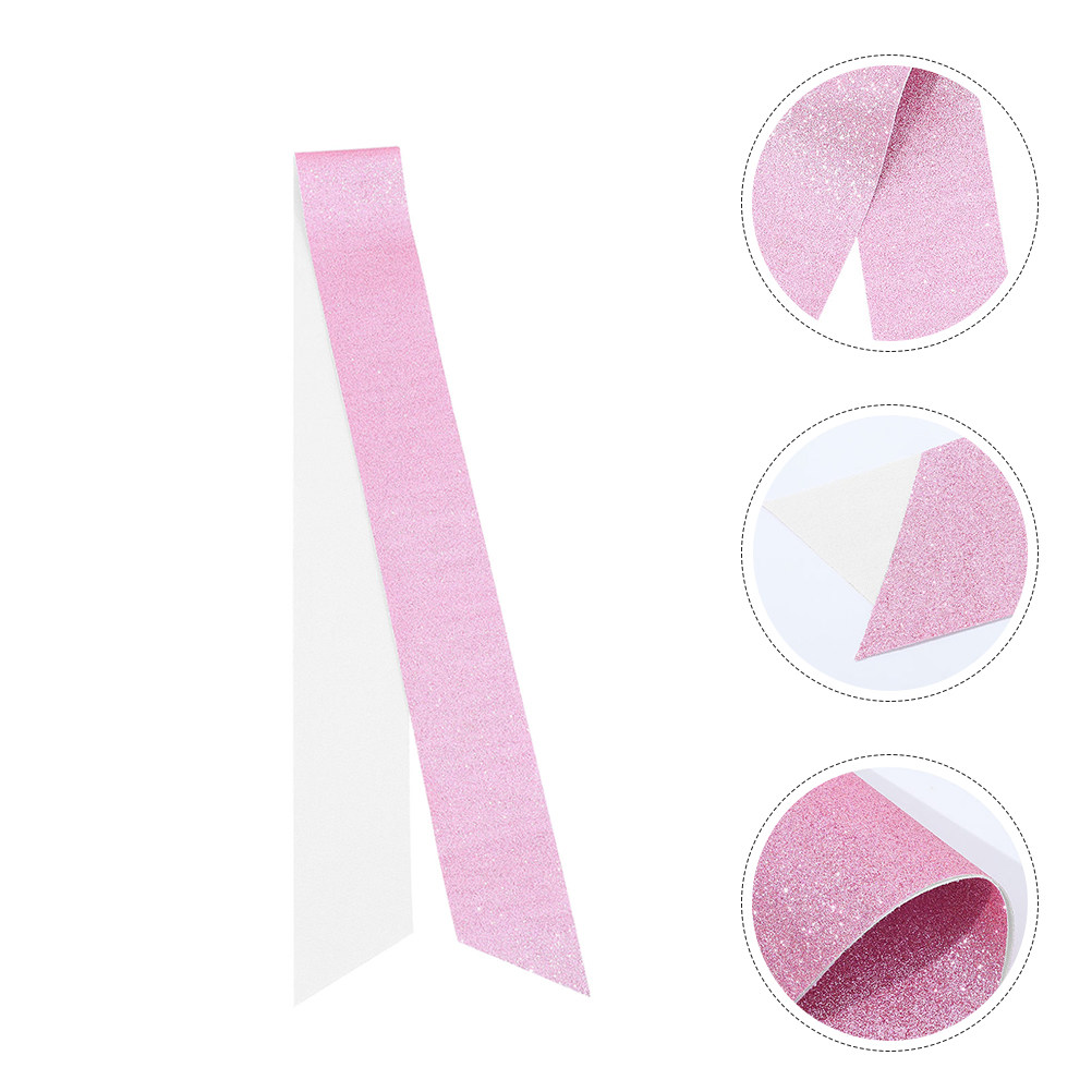 3Pcs Blank Glitter Shoulder Sa - Birthday Sash Glitter avaliação e preço