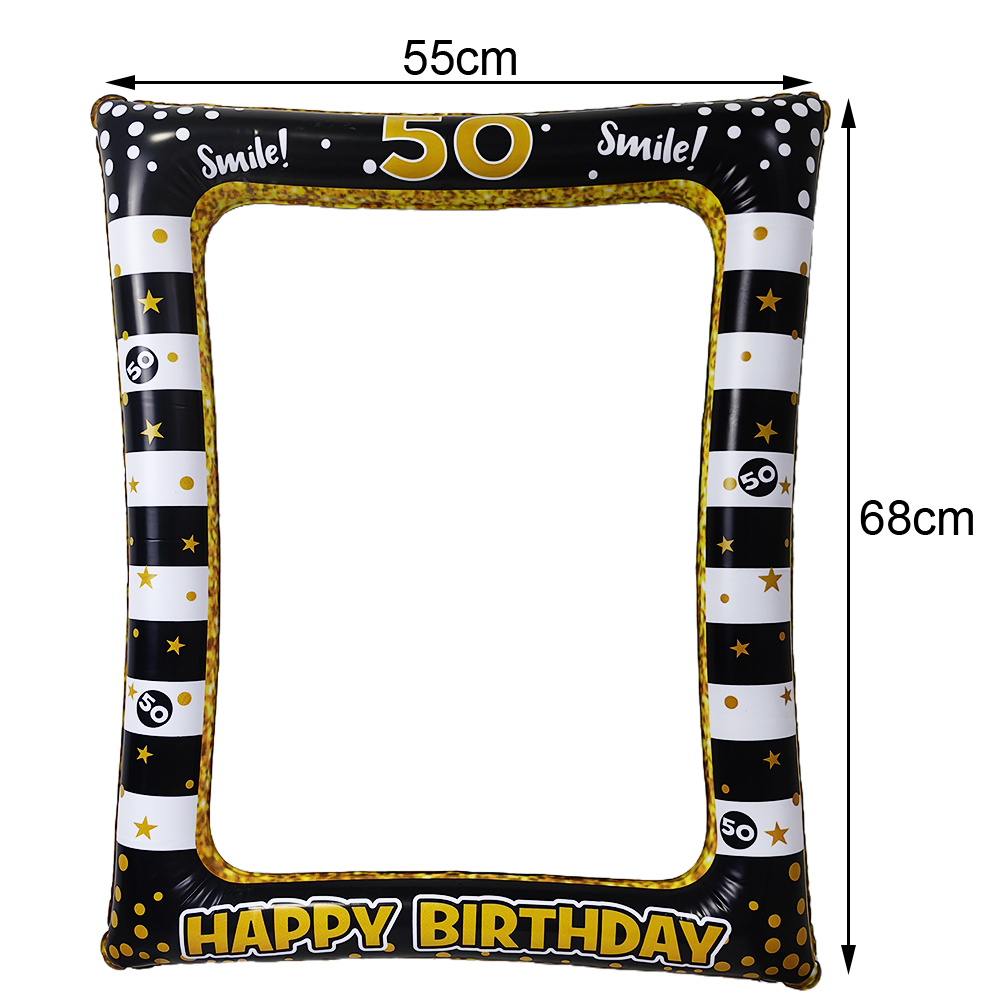 18th 30th 40th 50th 60th Birth - Photo Booth Frame avaliação e preço