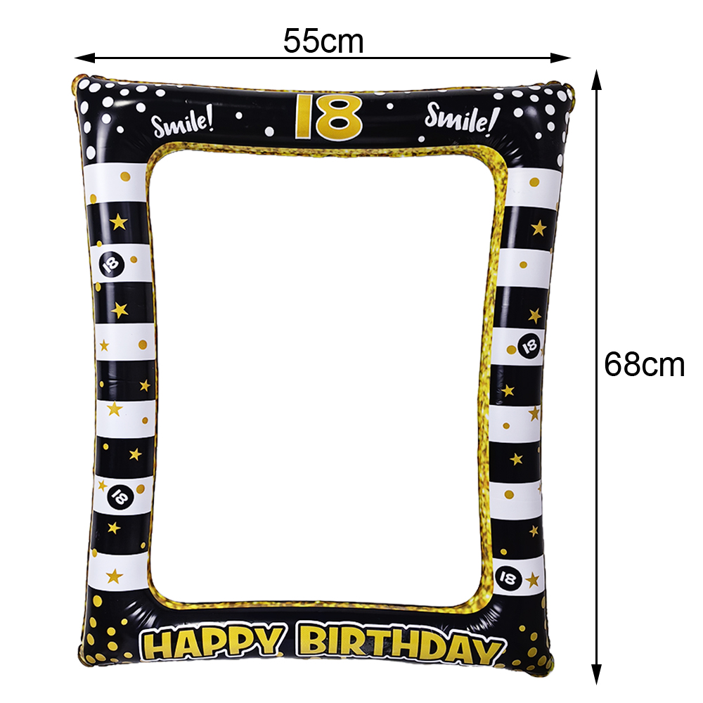18th 30th 40th 50th 60th Birth - Photo Booth Frame avaliação e preço
