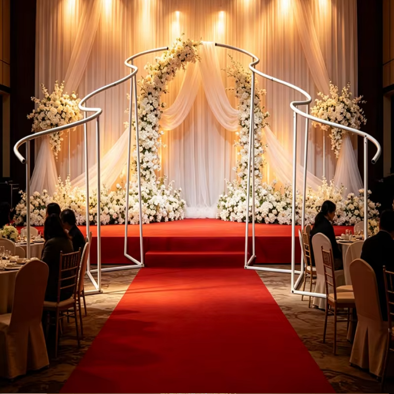 Luxury Wave Shape Frame Outdoo - Party Event Supply Store avaliação e preço