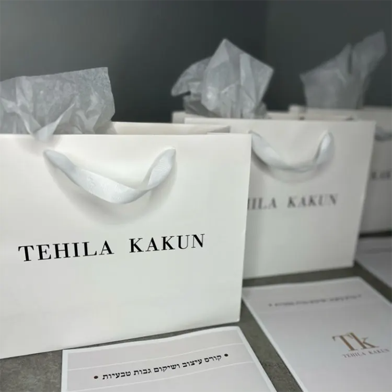 10Pcs Customized Logo Paper Ba - Event Party Shop avaliação e preço