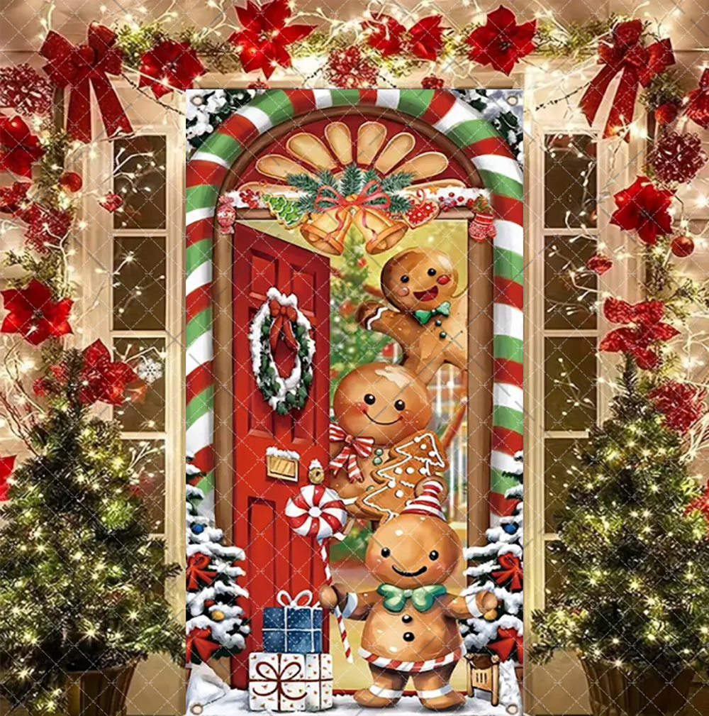 Cartoon Cute Gingerbread Man T - Party Event Supply Store avaliação e preço