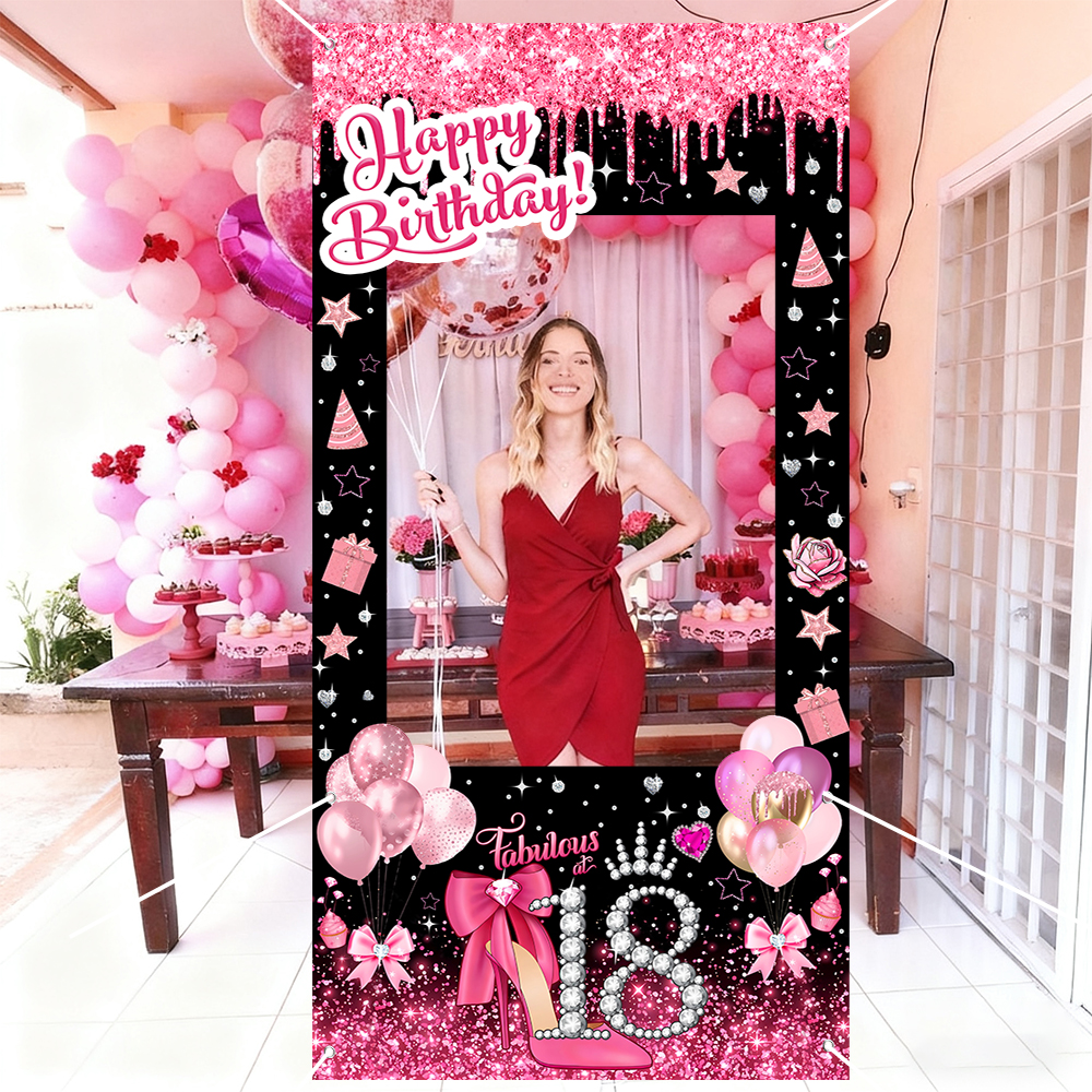Photo Booth Frame Backdrop Pin - Photo Booth Frame avaliação e preço
