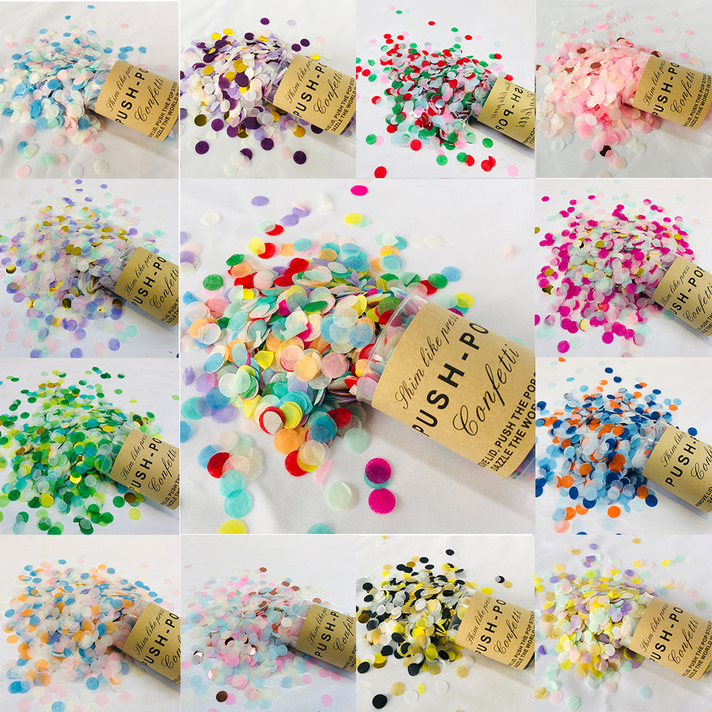 2pcs Multicolor Paper Scrap Fo - Confetti Cannon Tube avaliação e preço