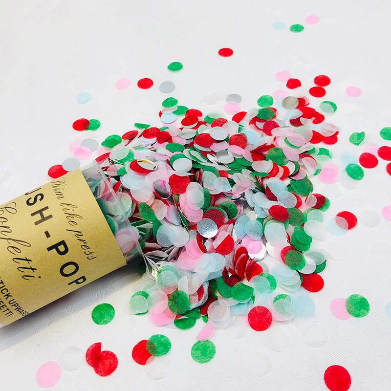 2pcs Multicolor Paper Scrap Fo - Confetti Cannon Tube avaliação e preço