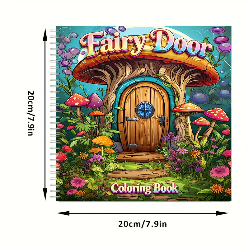 Coloring Book Fairy Door for A - Supply Event avaliação e preço