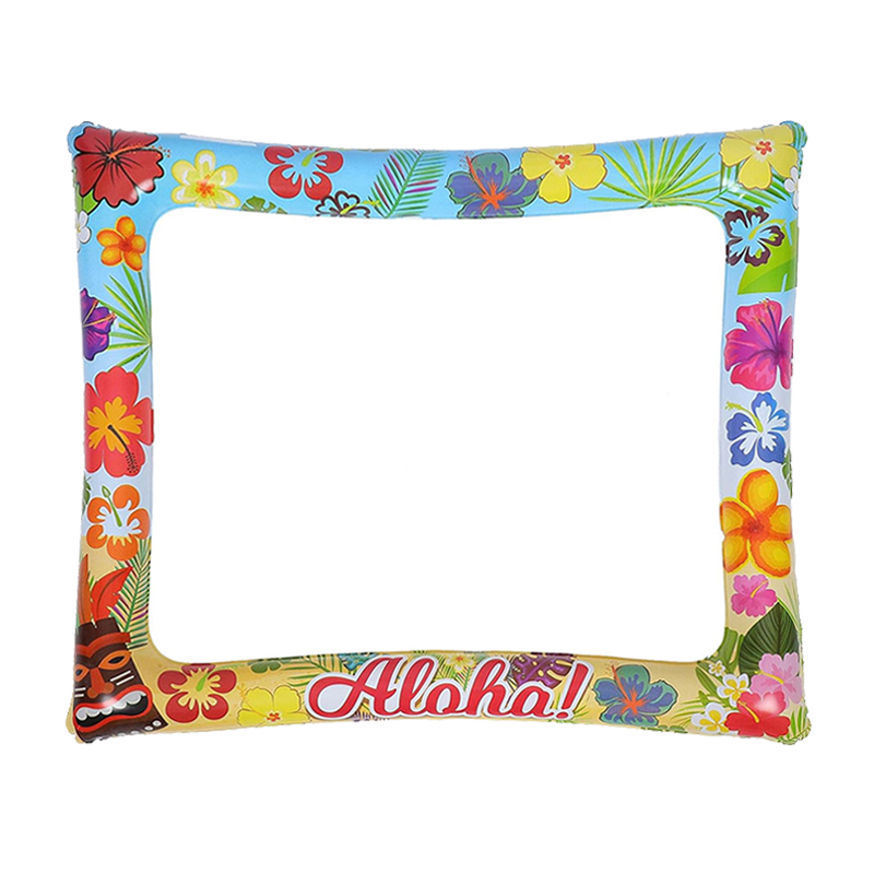 1pc Hawaiian Aloha Theme Infla - Photo Booth Frame avaliação e preço
