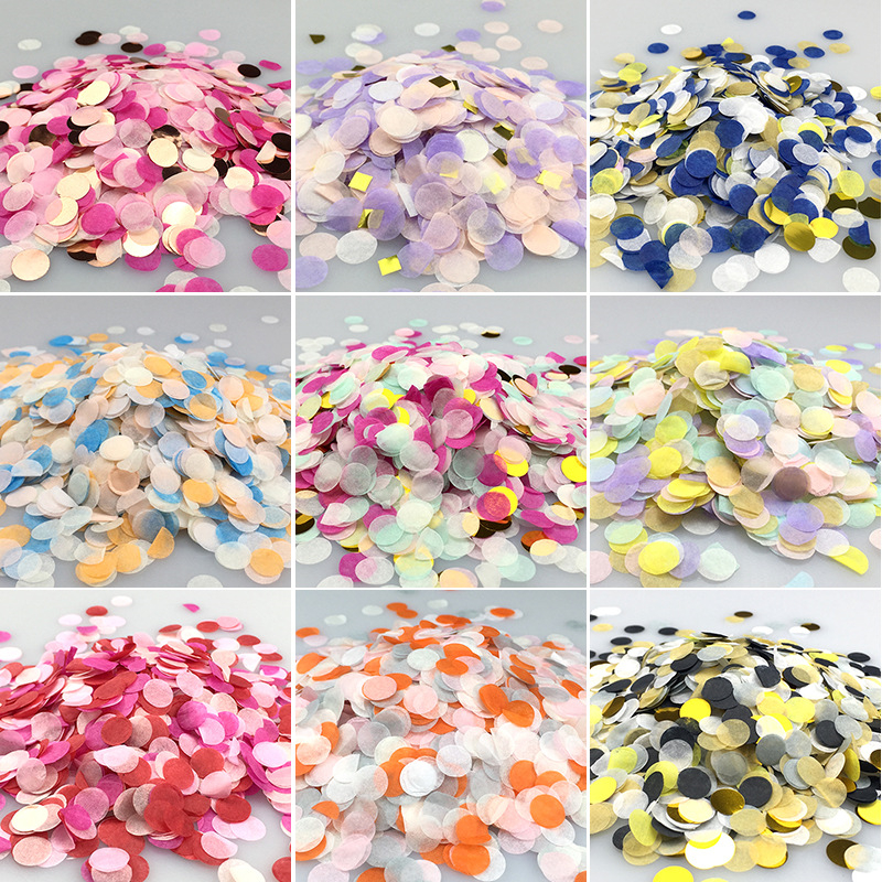 1000pcs/bag 1cm Paper Confetti - Confetti Cannon Tube avaliação e preço