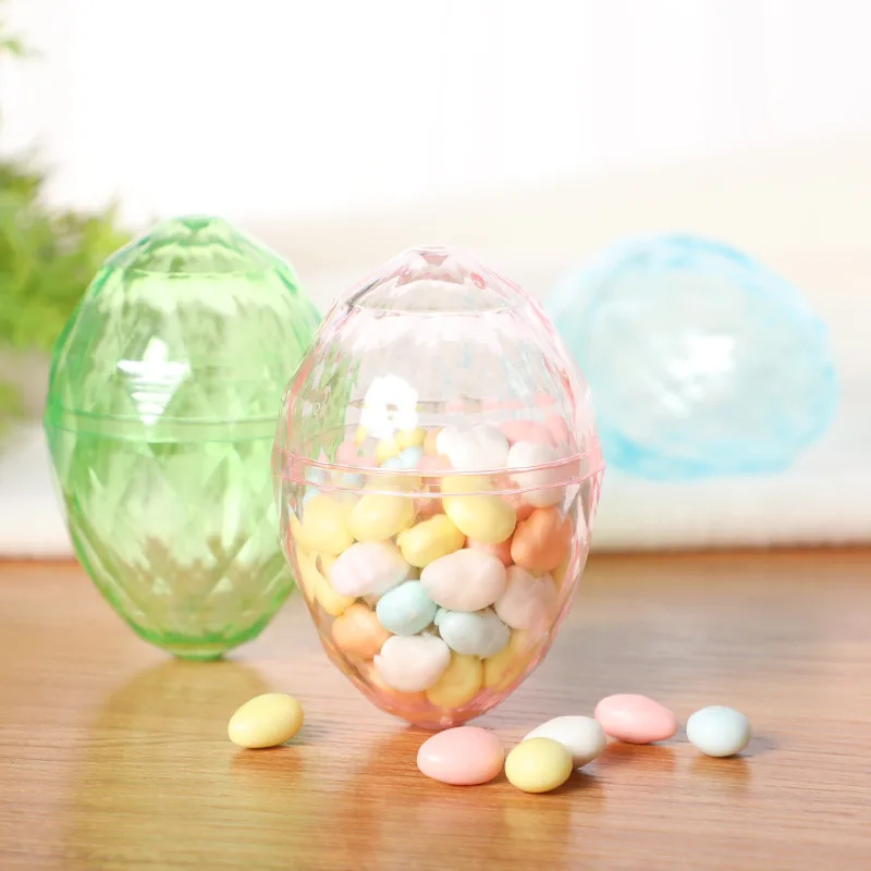 5Pcs Easter Theme Plastic Cand - Event Party Box avaliação e preço