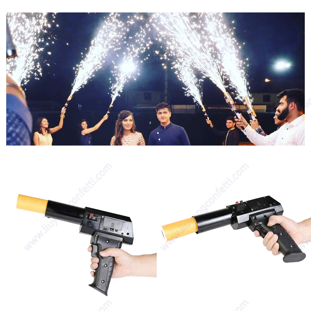 Cold Pyro Gun Hand Held Shoote - Confetti Cannon Tube avaliação e preço