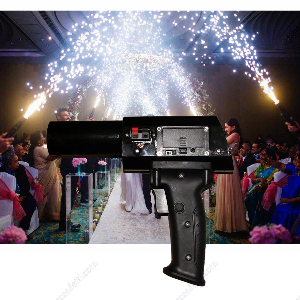 Cold Pyro Gun Hand Held Shoote - Confetti Cannon Tube avaliação e preço