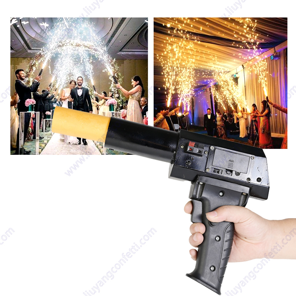 Cold Pyro Gun Hand Held Shoote - Confetti Cannon Tube avaliação e preço