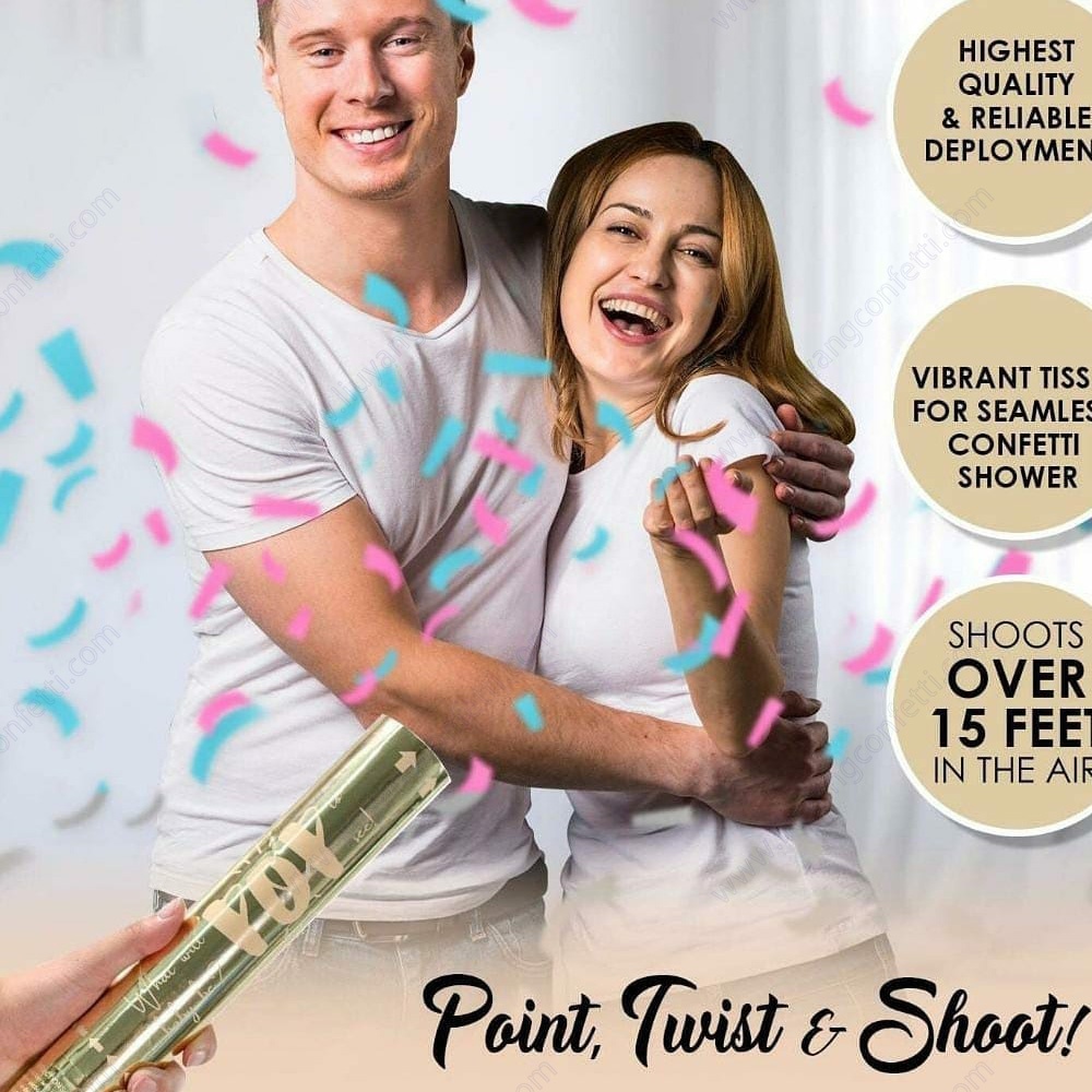 Wholesale Gender Reveal Popper - Confetti Cannon Tube avaliação e preço